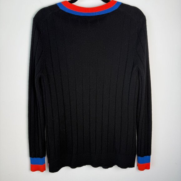 Kule The Sinclair Cashmere Cardigan Sweater Black Size Small - Picture 7 of 8